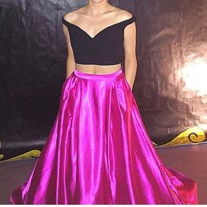 Worn once to prom no stains still good condition